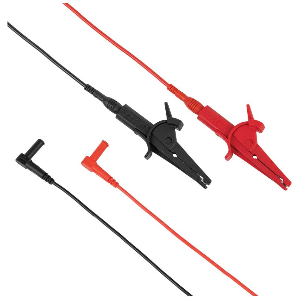 Klein Tools 69381 Heavy-Duty Alligator Clip Test Leads, 3-Foot - Edmondson Supply