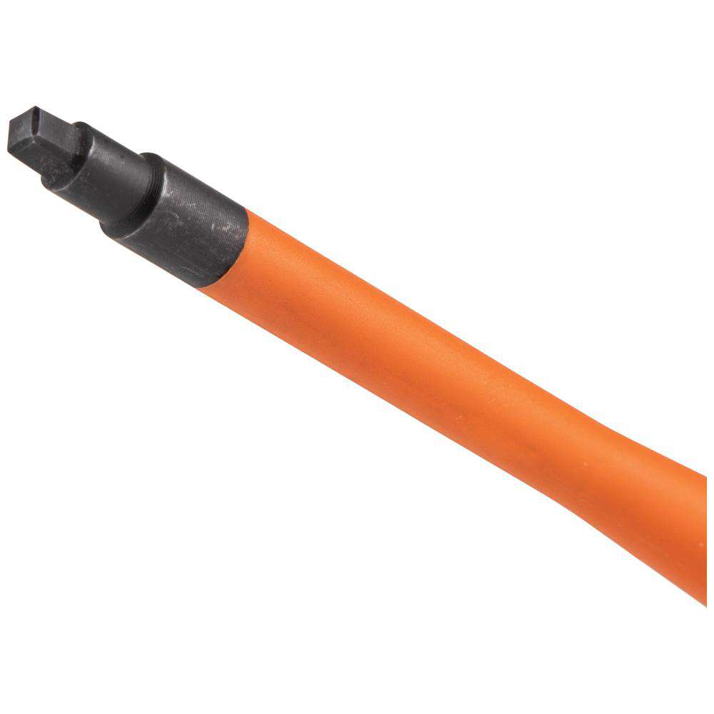 Klein Tools 6946INS Slim-Tip 1000V Insulated Screwdriver, #2 Square, 6-Inch Round Shank - Edmondson Supply