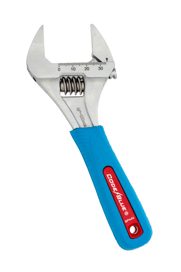Channellock 6SWCB 6-Inch CODE BLUE® WIDEAZZ® Slim Jaw Adjustable Wrench - Edmondson Supply