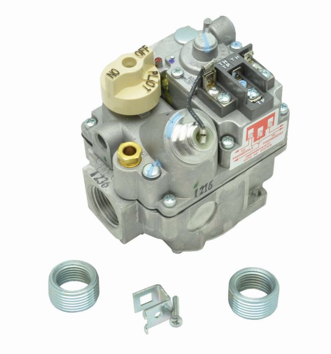 Robertshaw 700-506 Millivolt Combination Gas Valve, 3/4" x 3/4", 300,000 BTU - Edmondson Supply