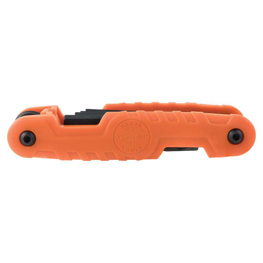 Klein Tools 70550 Pro Folding Hex Key Set, 11 Fractional Inch-Sized Keys - Edmondson Supply