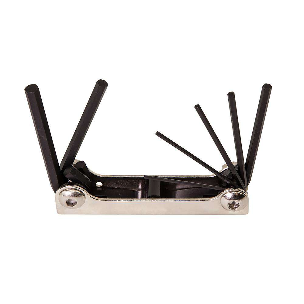 Klein Tools 70582 Seven-Key Metric Folding Hex Key Set - Edmondson Supply