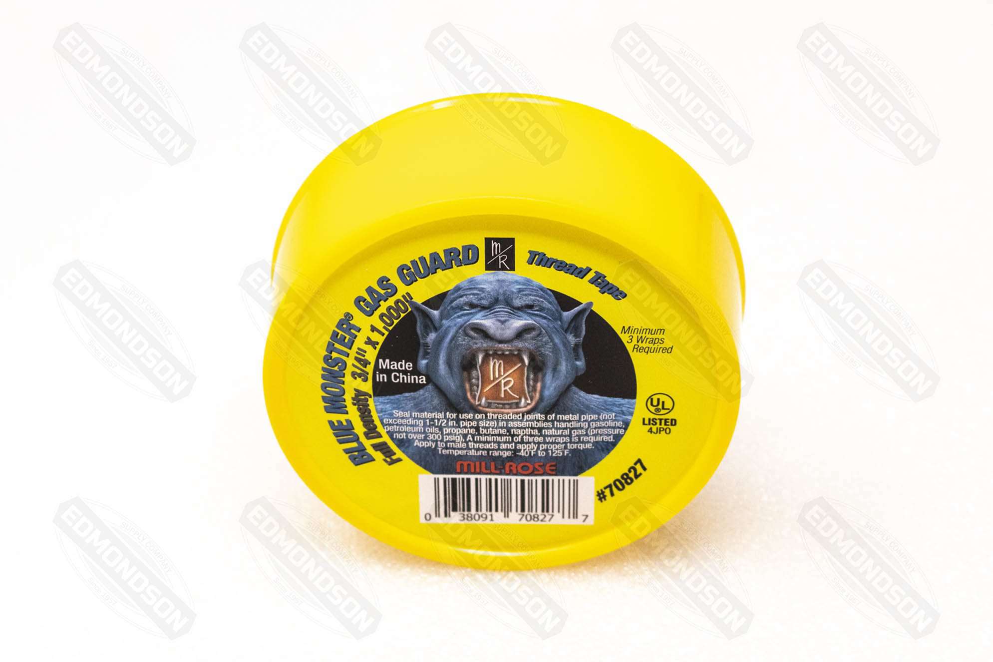 Blue Monster 70827 Pipe Thread Sealing Tape - Edmondson Supply
