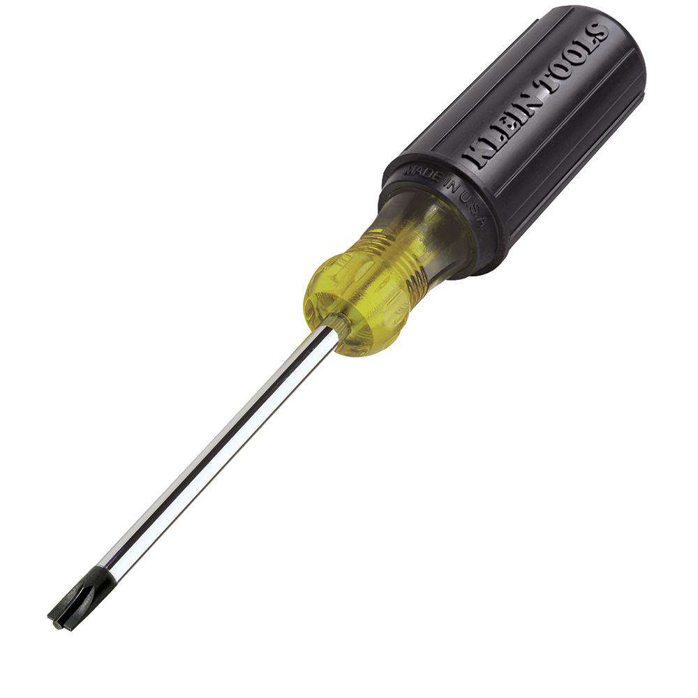 Klein Tools 731-4 #1 Combo-Tip Driver, 4-Inch Fixed Blade - Edmondson Supply