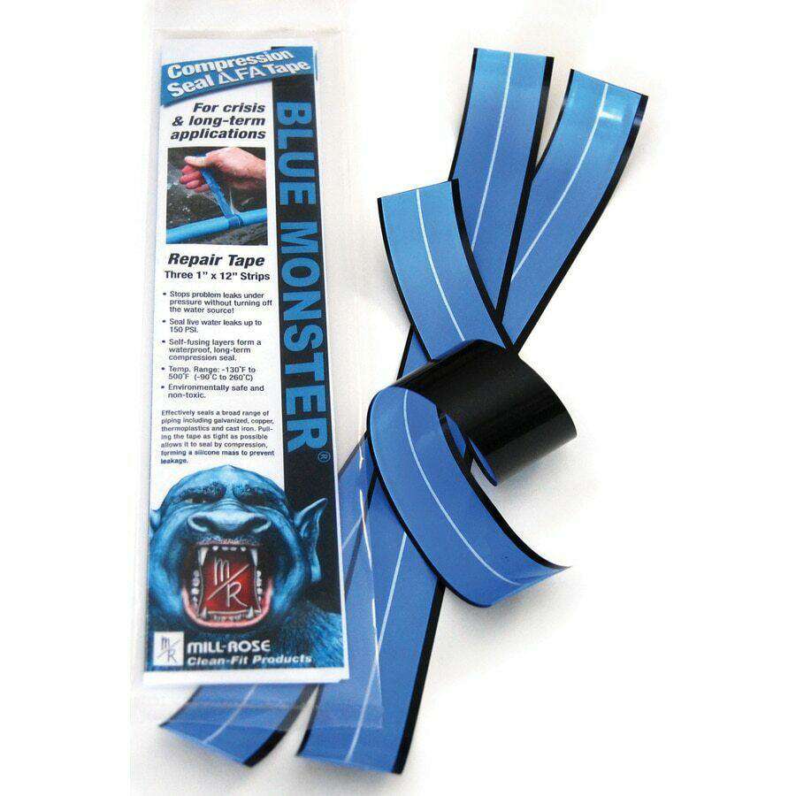 Blue Monster 76084 Compression Seal Tape 3-Pack - Edmondson Supply