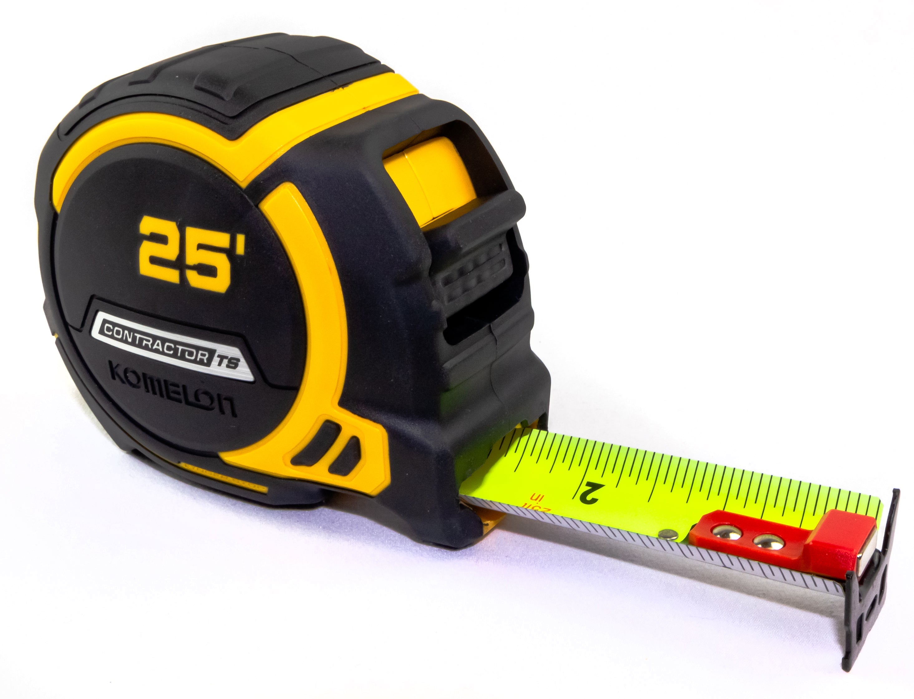 Komelon 79425 25' X 1.25" Contractor TS, 12ft True Standout Magnetic Tape Measure - Edmondson Supply