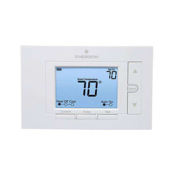 Emerson White-Rodgers 1F85U-22NP 80 Series Non-Programmable Thermostat, 2 Heat - 2 Cool - Edmondson Supply
