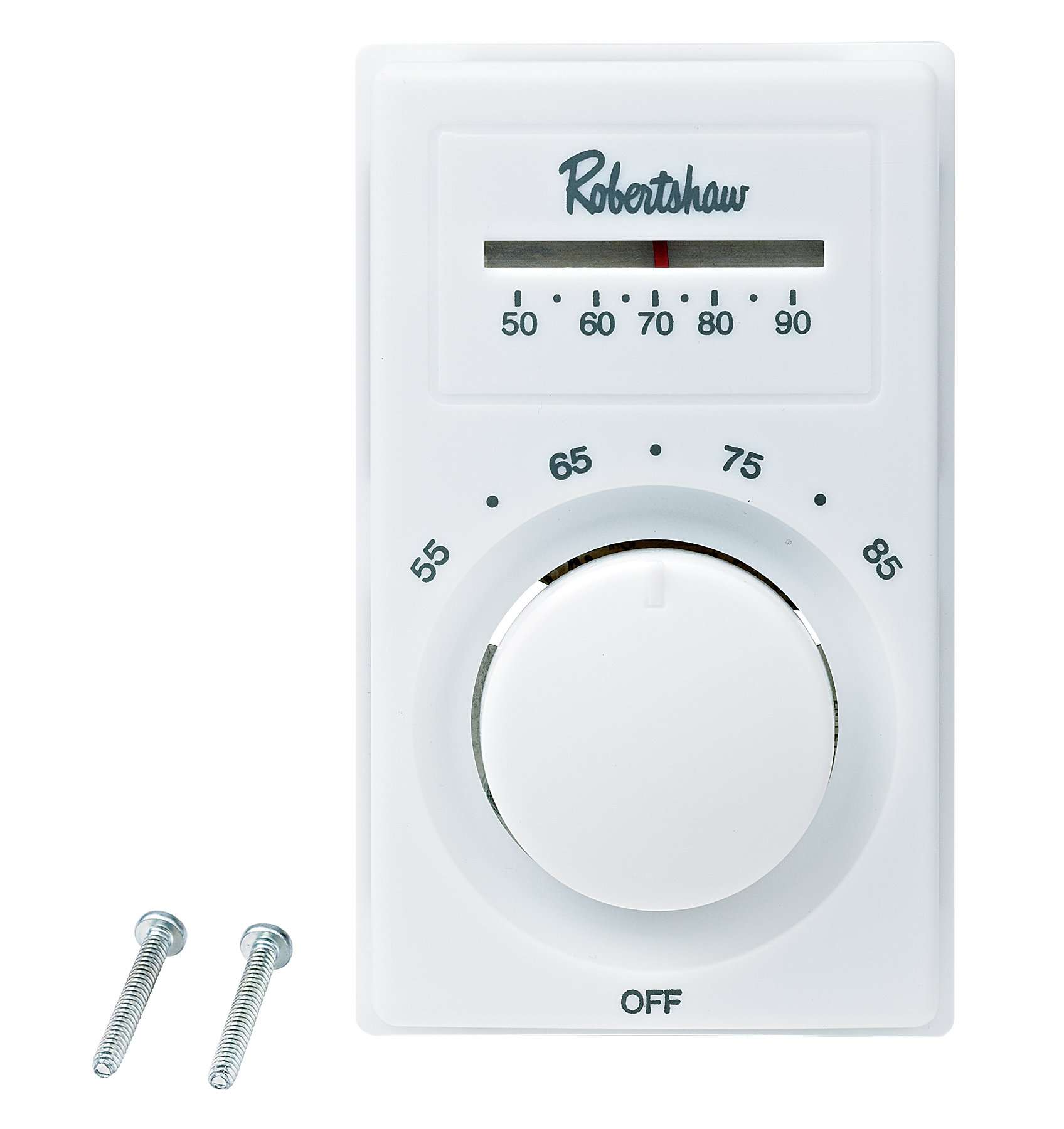 Robertshaw 802 Electric Heat Line Voltage Thermostat, DPST - Edmondson Supply