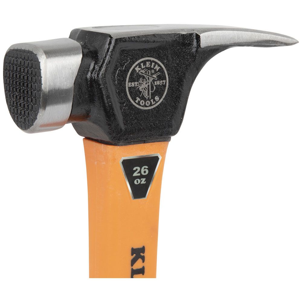 Klein Tools 832-26 Lineman's Claw Milled Hammer - Edmondson Supply