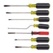 Klein Tools 85077 Screwdriver Set, Multi-Application, 7-Piece - Edmondson Supply