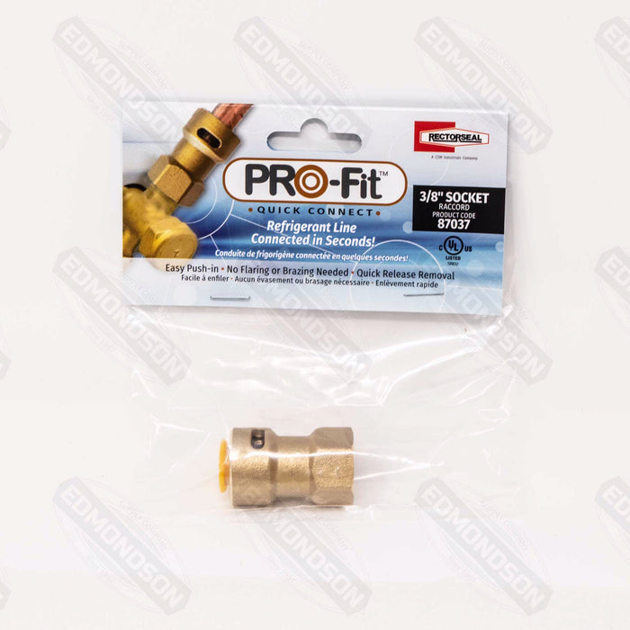 RectorSeal 87037 PRO-Fit™ 3/8" Quick Connect Socket - Edmondson Supply