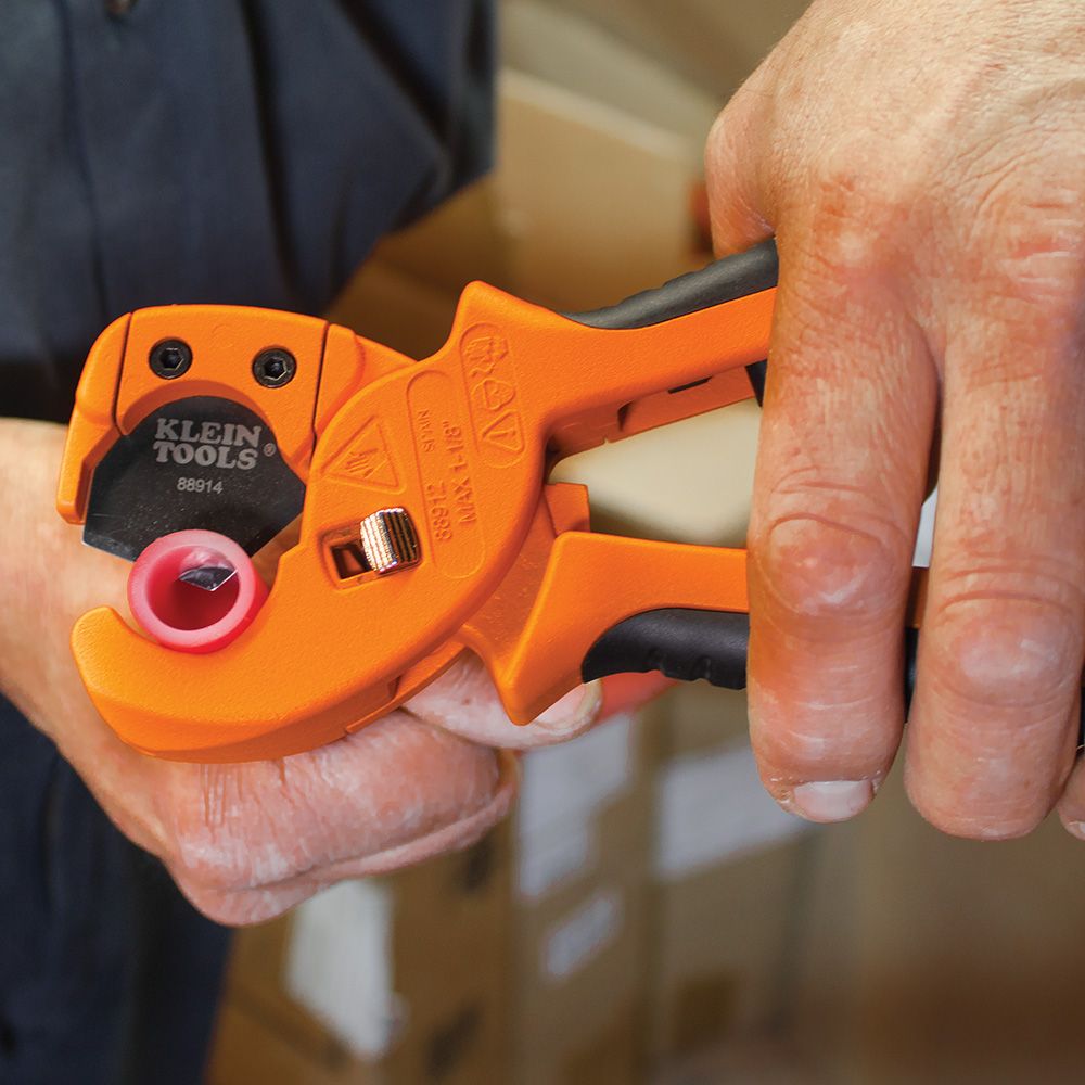 Klein Tools 88912 PVC and Multilayer Tubing Cutter - Edmondson Supply