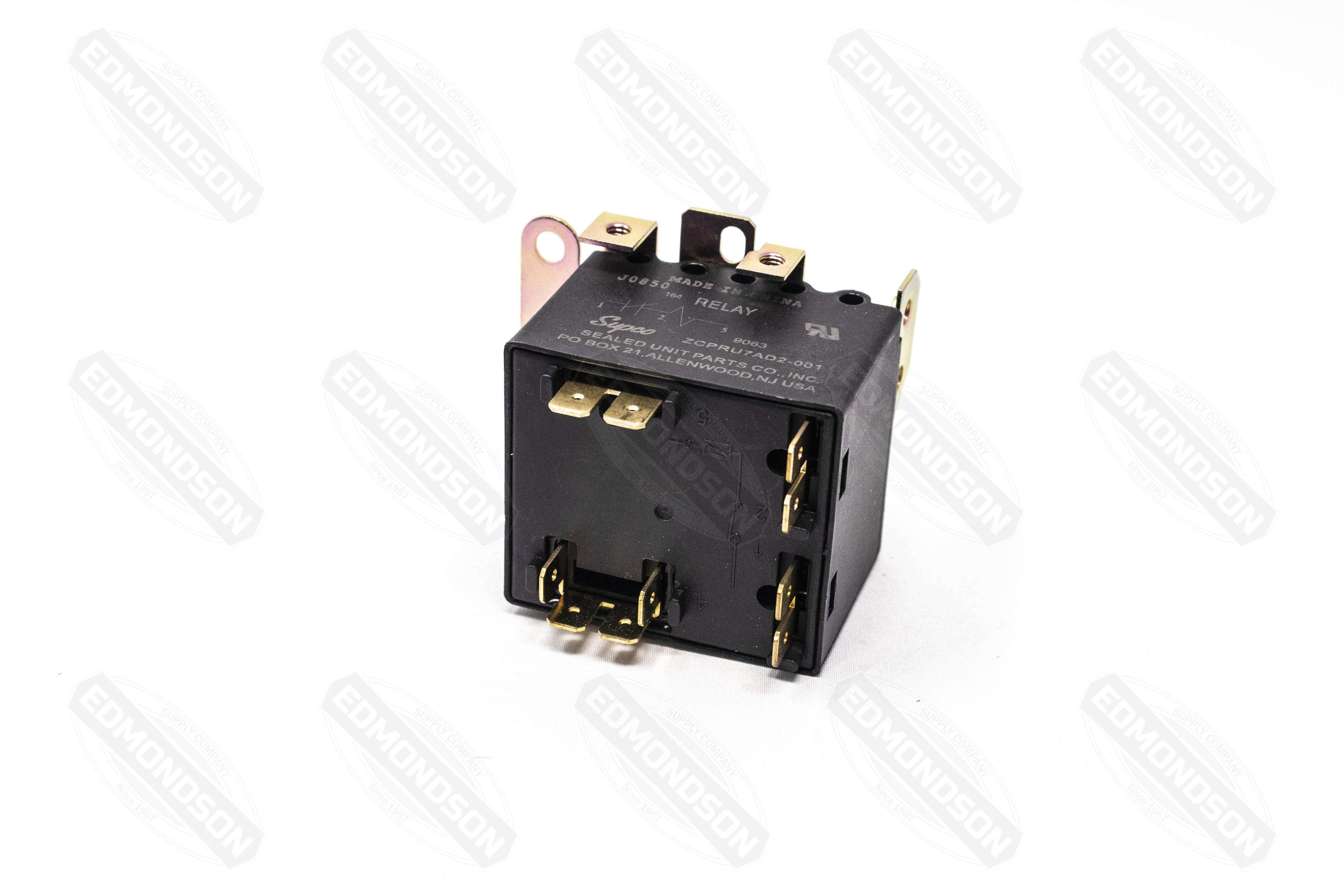 Supco 9063 Potential Relay 168 Continuous Coil Voltage - Edmondson Supply