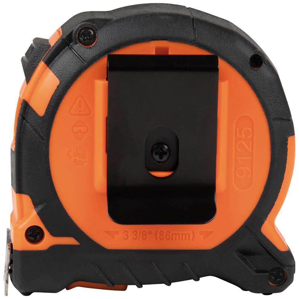 Klein Tools 9125 Tape Measure, 25-Foot Single-Hook - Edmondson Supply