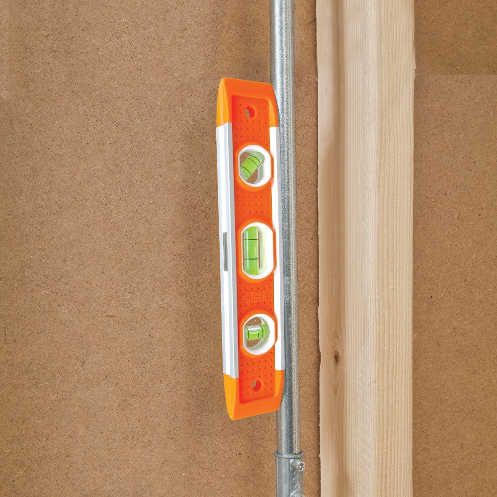 Klein Tools 935 Torpedo Level, 3 Vial, 9-Inch - Edmondson Supply