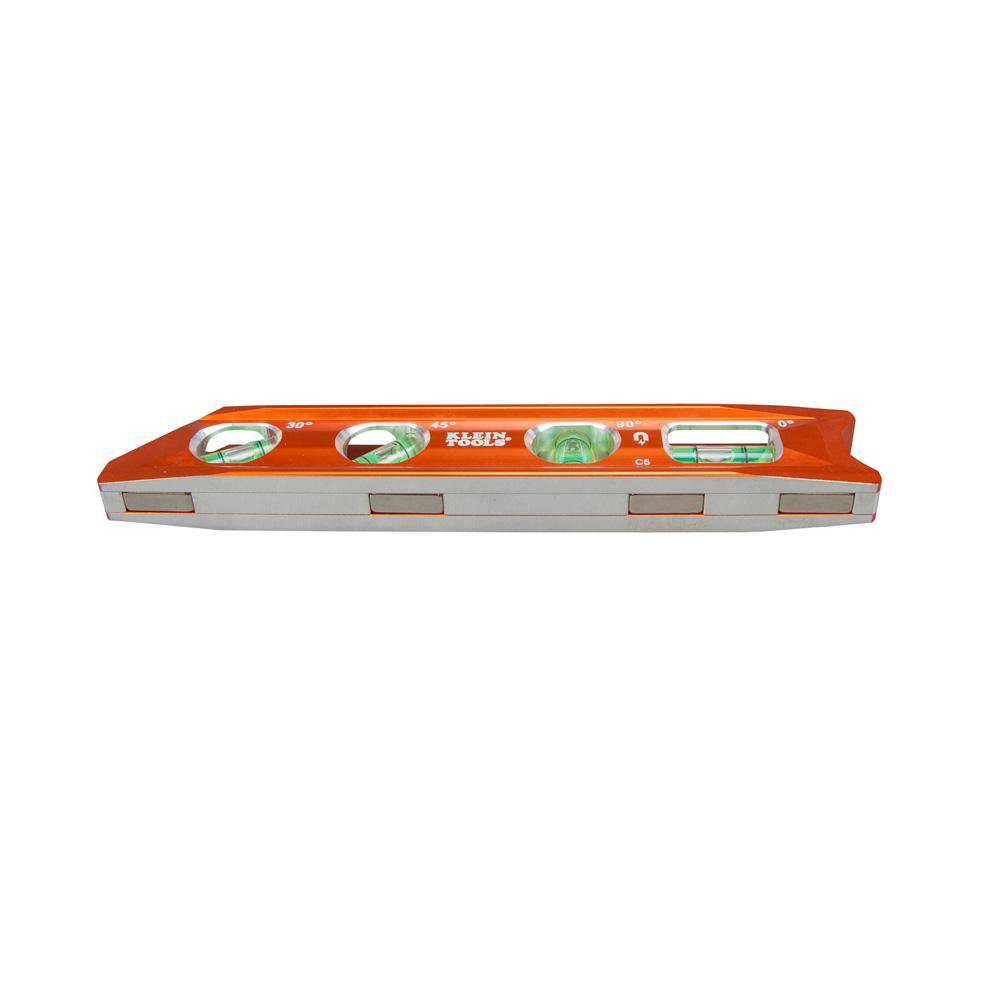 Klein Tools 935RB Torpedo Billet Level, Rare Earth Magnet - Edmondson Supply