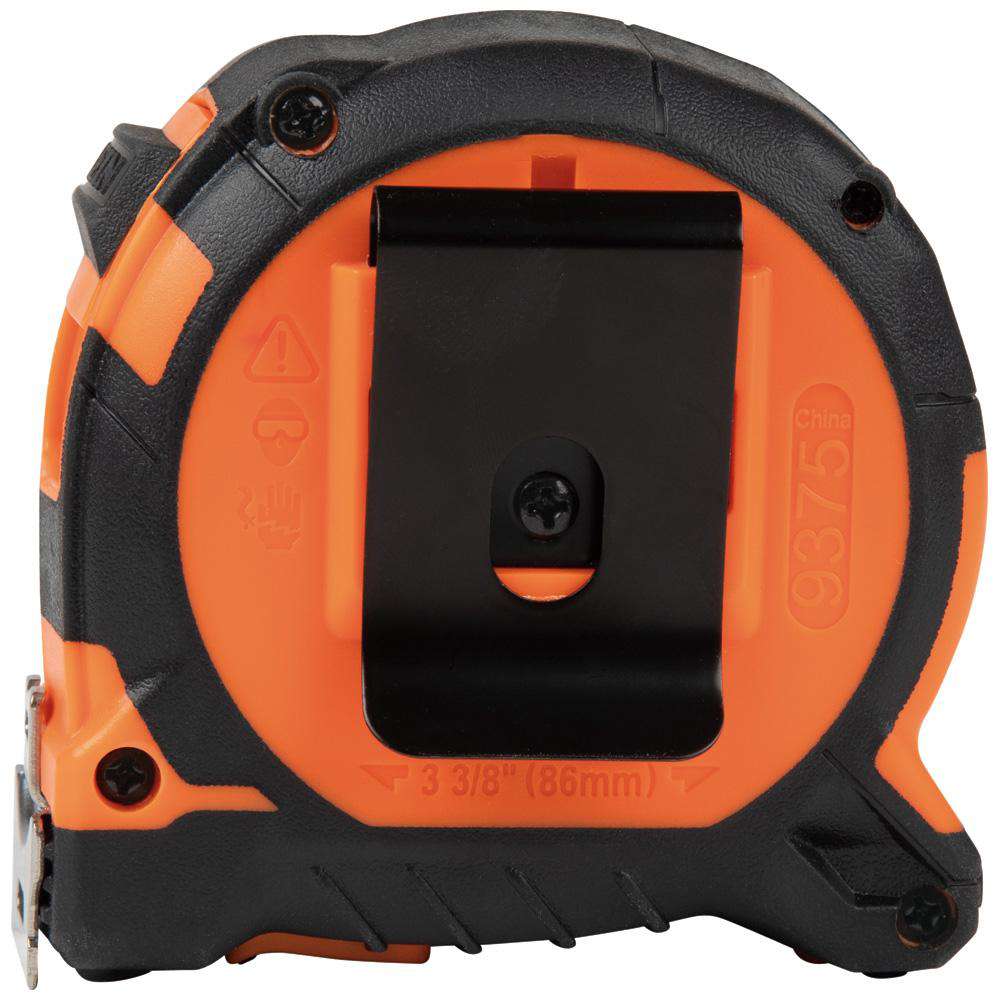 Klein Tools 9375 Tape Measure, 7.5-Meter Magnetic Double-Hook - Edmondson Supply