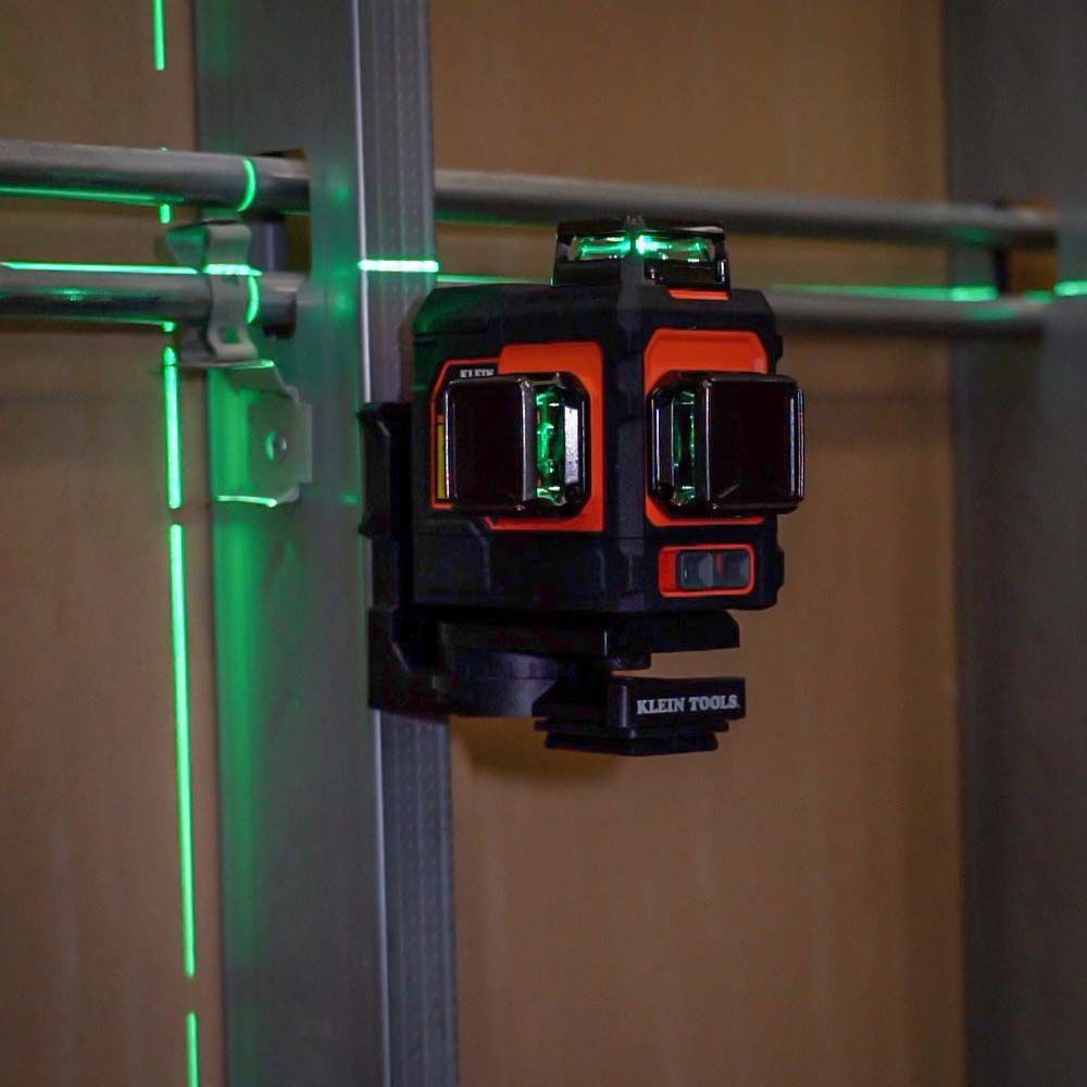 Klein Tools 93PLL Rechargeable Self-Leveling Green Planar Laser Level - Edmondson Supply