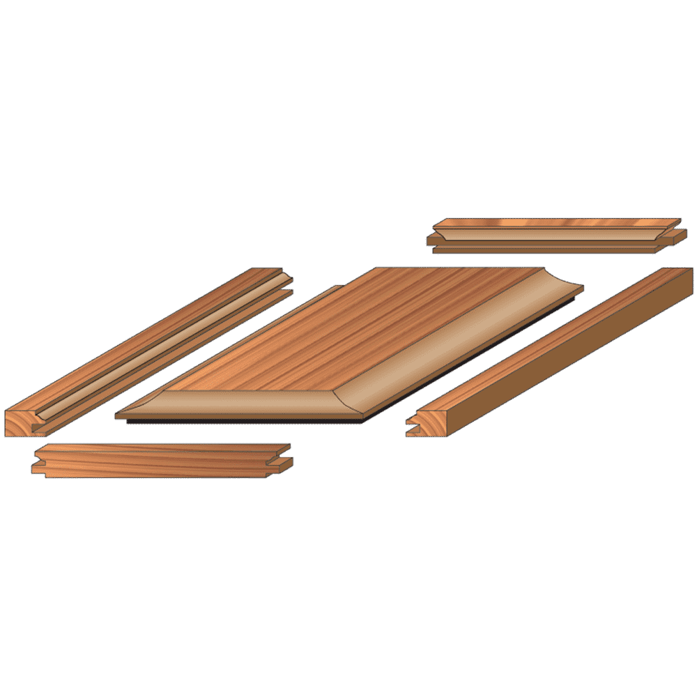 Freud 97-154 3 Piece Premier Adjustable Cabinet Bit Set - Edmondson Supply