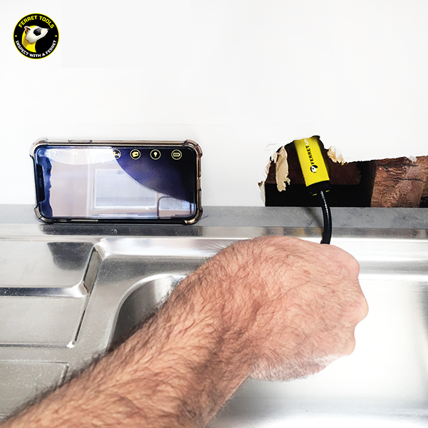 Rack-A-Tiers 99320 Ferret Pro – Multipurpose Wireless Inspection Camera and Cable Pulling Tool - Edmondson Supply