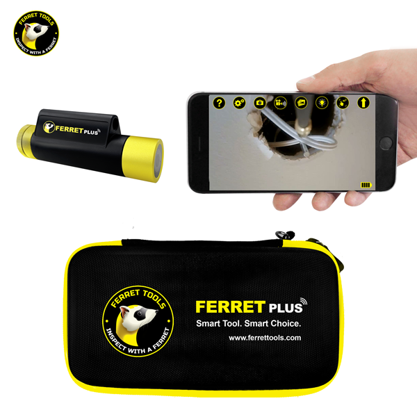 Rack-A-Tiers 99330 Ferret Plus – Multipurpose Wireless Inspection Camera and Cable Pulling Tool - Edmondson Supply