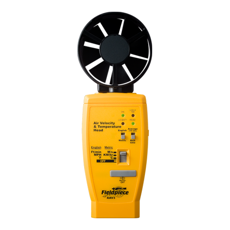 Fieldpiece AAV3 Air Velocity and Temperature Accessory Head - Edmondson Supply