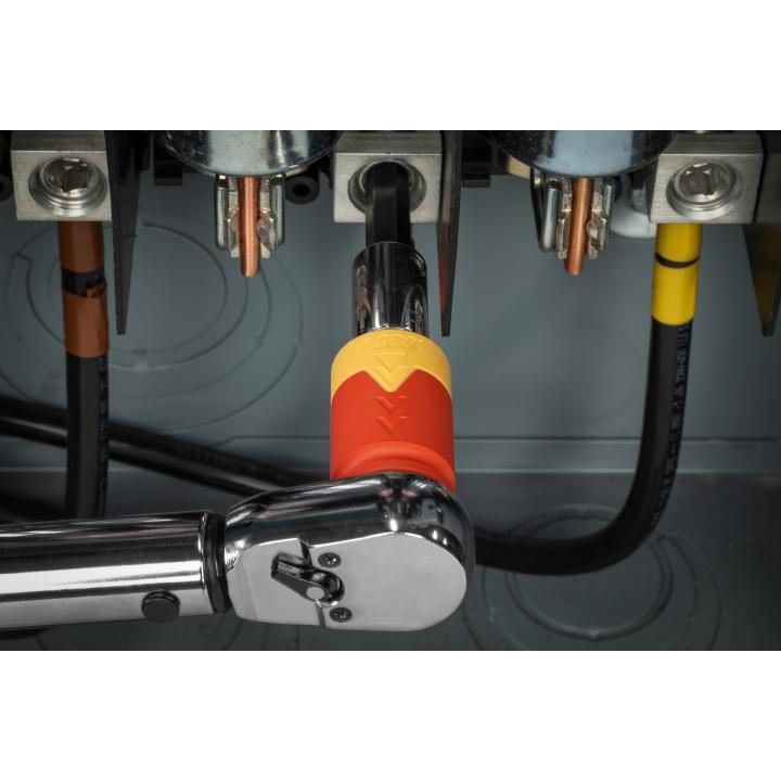 Crescent Tools CAEAD324 eSHOK-GUARD™ Socket Isolator 3/8" x 2-1/4" - Edmondson Supply