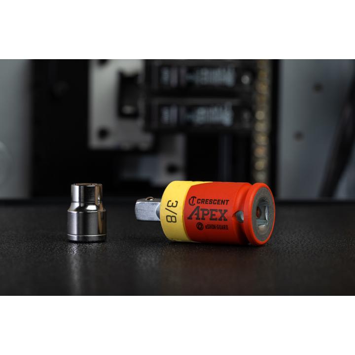 Crescent Tools CAEAD324 eSHOK-GUARD™ Socket Isolator 3/8" x 2-1/4" - Edmondson Supply