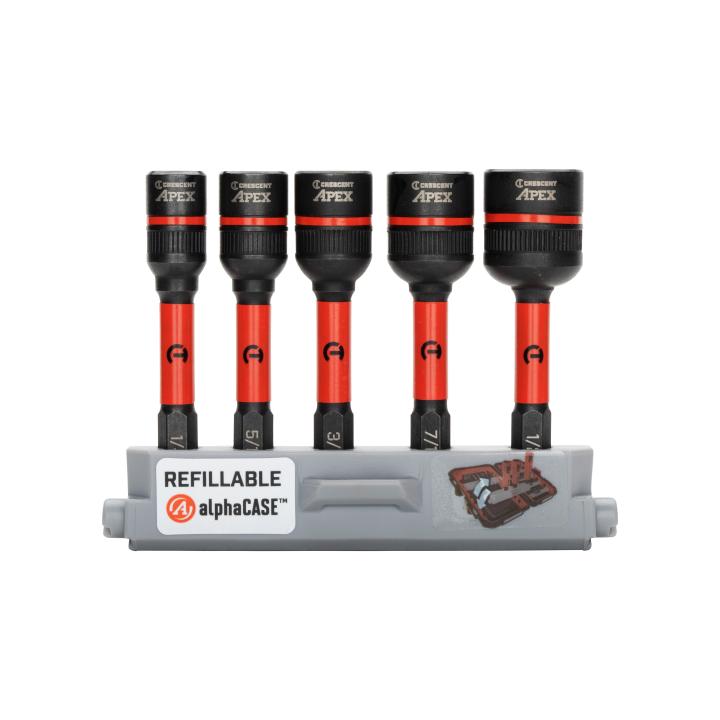 Crescent APEX CAVBXR-5 5 Pc. Bolt Biter™ Impact Nut Extractor & Driver Set - Edmondson Supply