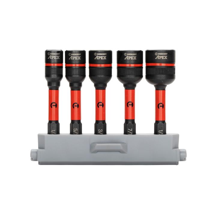 Crescent APEX CAVBXR-5 5 Pc. Bolt Biter™ Impact Nut Extractor & Driver Set - Edmondson Supply
