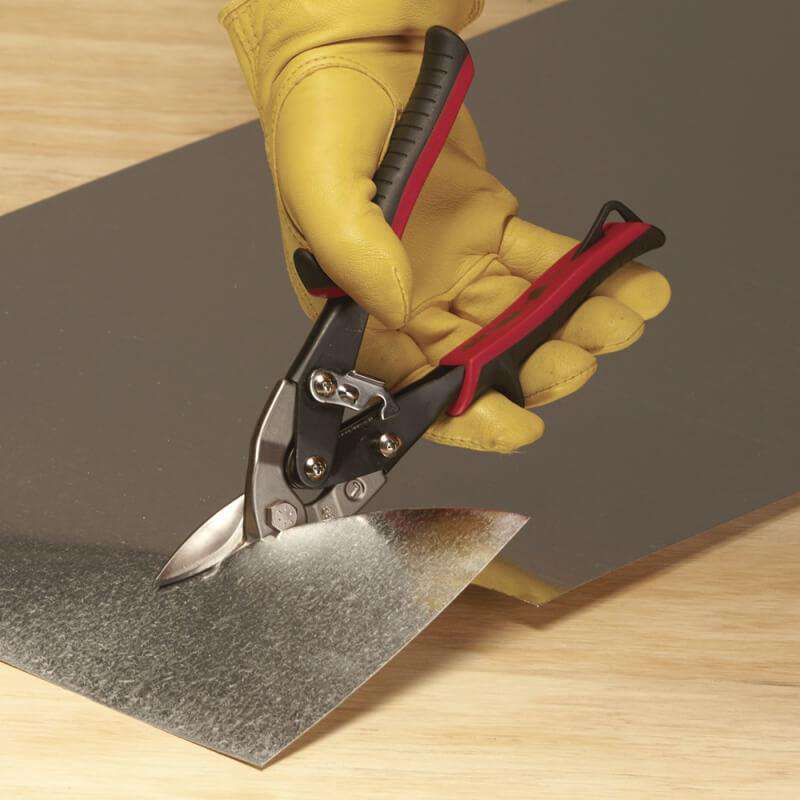 Malco Tools AV1 Aviation Snip with Power-Fit™ Hand Grips - Left Cutting - Edmondson Supply