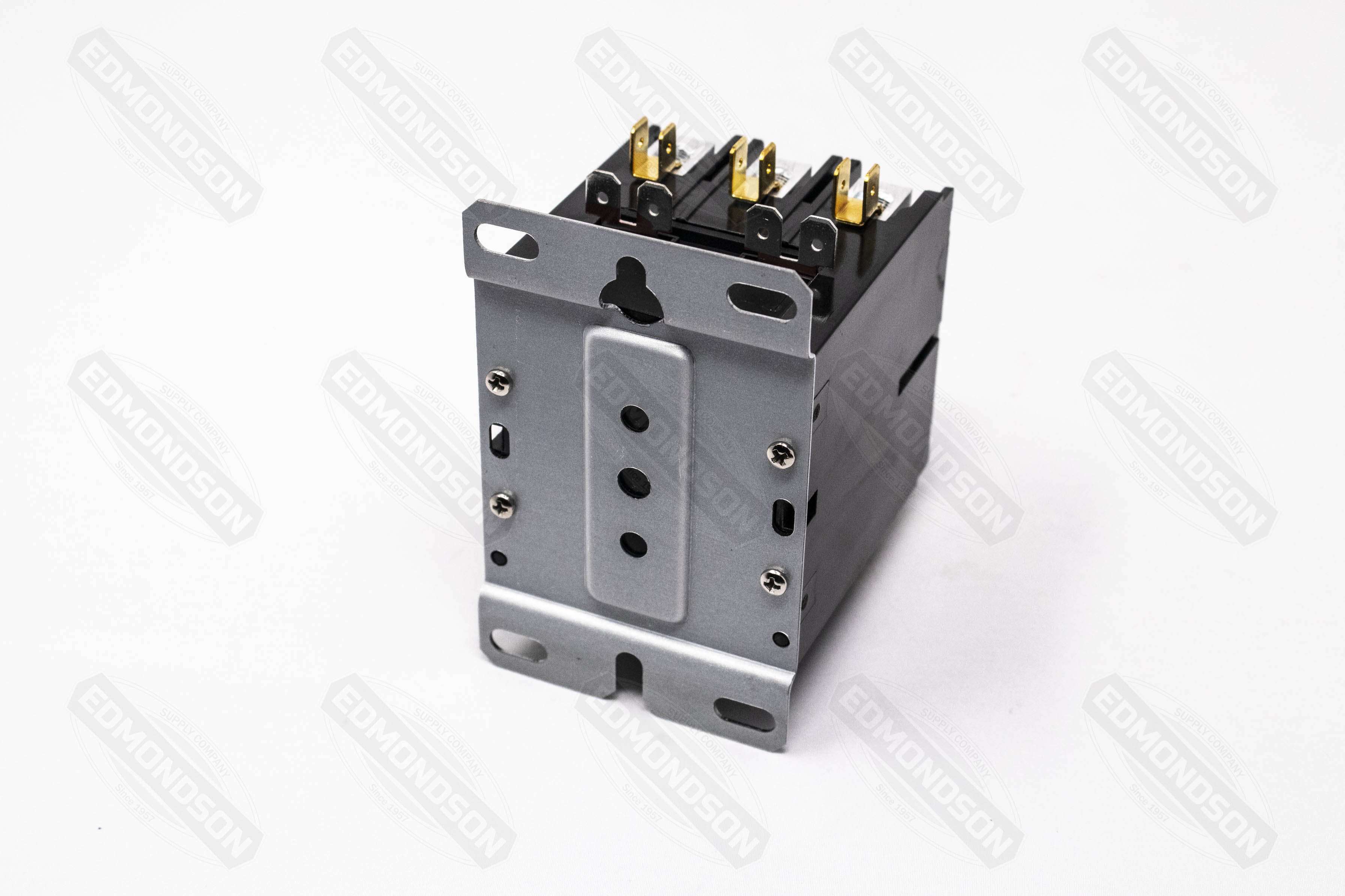 Packard C340A Contactor 3 Pole 40 Amps 24 Coil Voltage - Edmondson Supply