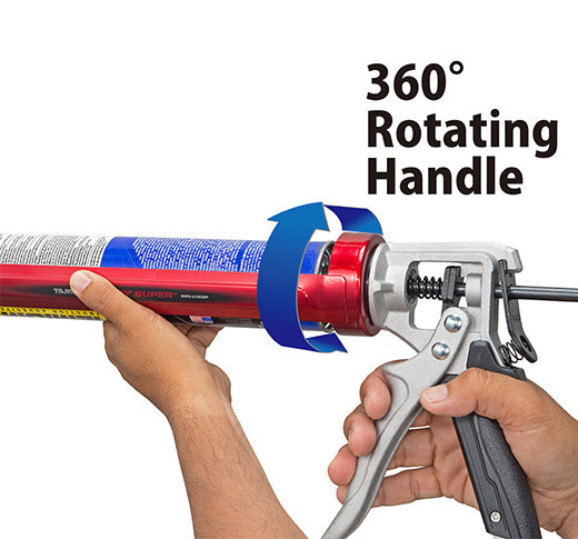 Tajima CNV-100SP Convoy® Super, Rotary Caulk Gun, 1/10 Gallon - Edmondson Supply