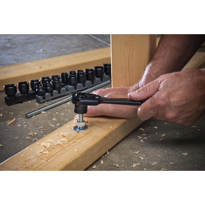 Crescent Tools CX6PT25 25 Pc. 3/8" Drive Pass-Thru™ X6™ Standard Spline Mechanics Tool Set - Edmondson Supply