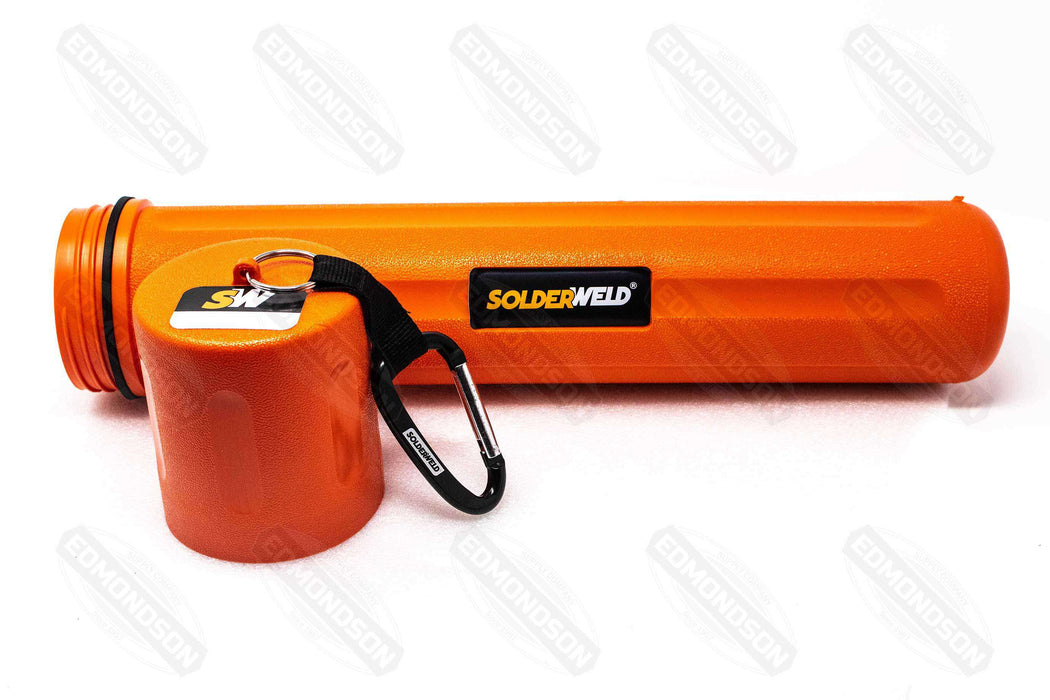 SolderWeld SW-OBC 18" Orange, Water Tight Rod Canister - Edmondson Supply