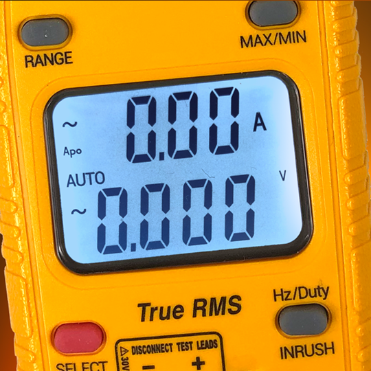 UEi DL579 600A True-RMS Dual Display HVAC/R Clamp Meter w/ Temperature & Capacitance - Edmondson Supply