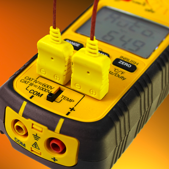 UEi DL599 Wireless TRMS Clamp Meter w/ 3-Phase & Imbalance Motor Tests - Edmondson Supply