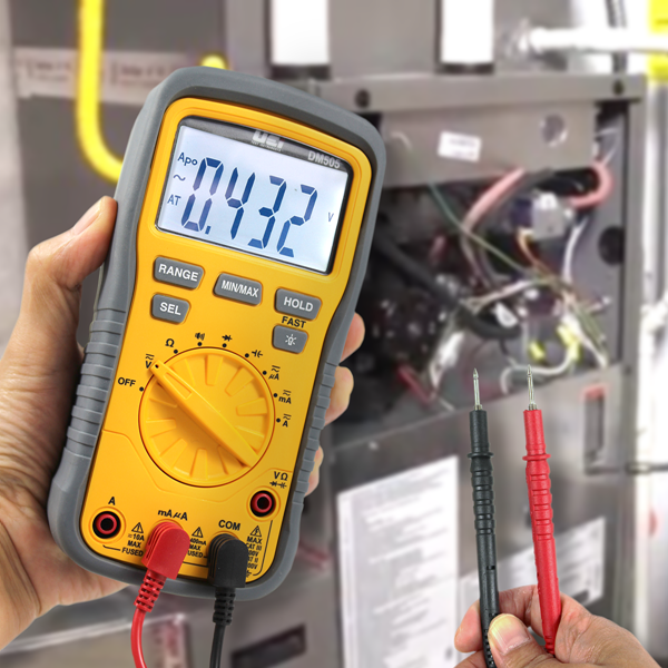 UEi DM505 Digital Multimeter, CATIII 600V, CATII 1000V - Edmondson Supply