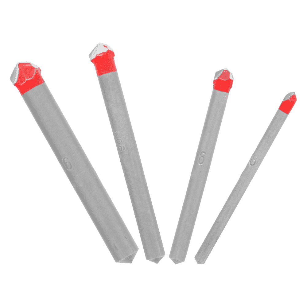 Diablo Tools DMANS1070-S4 4 pc Tile & Stone Carbide Tipped Drill Bit Set - Edmondson Supply
