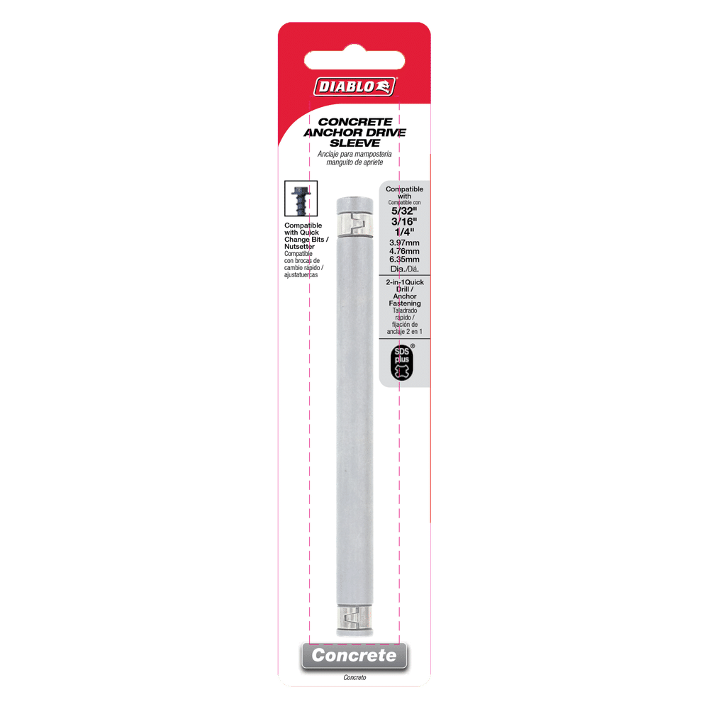 Diablo Tools DMAPL2960 SDS‑Plus Concrete Anchor Drive Sleeve - Edmondson Supply