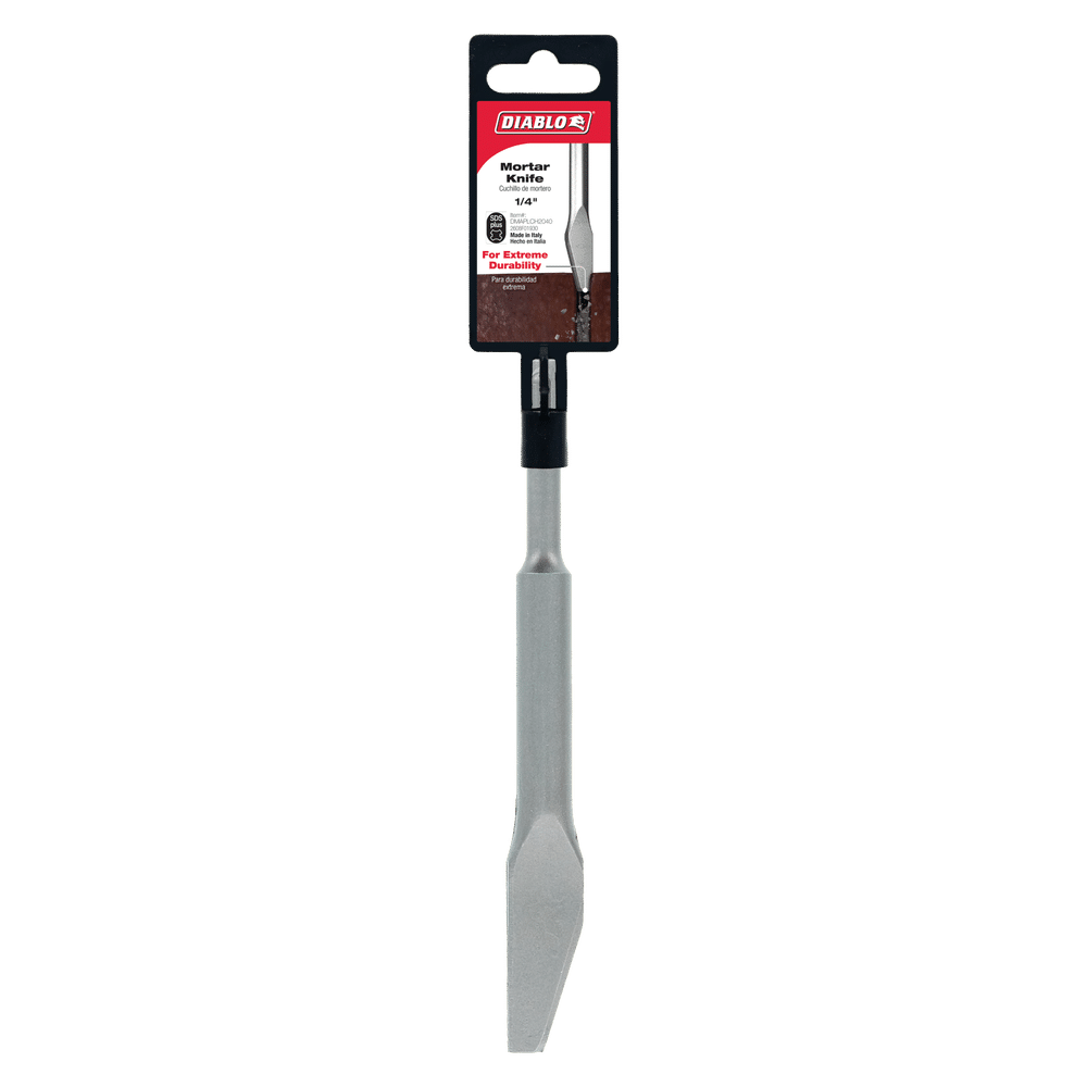 Diablo Tools DMAPLCH2040 1/4 in. SDS‑Plus Mortar Knife - Edmondson Supply