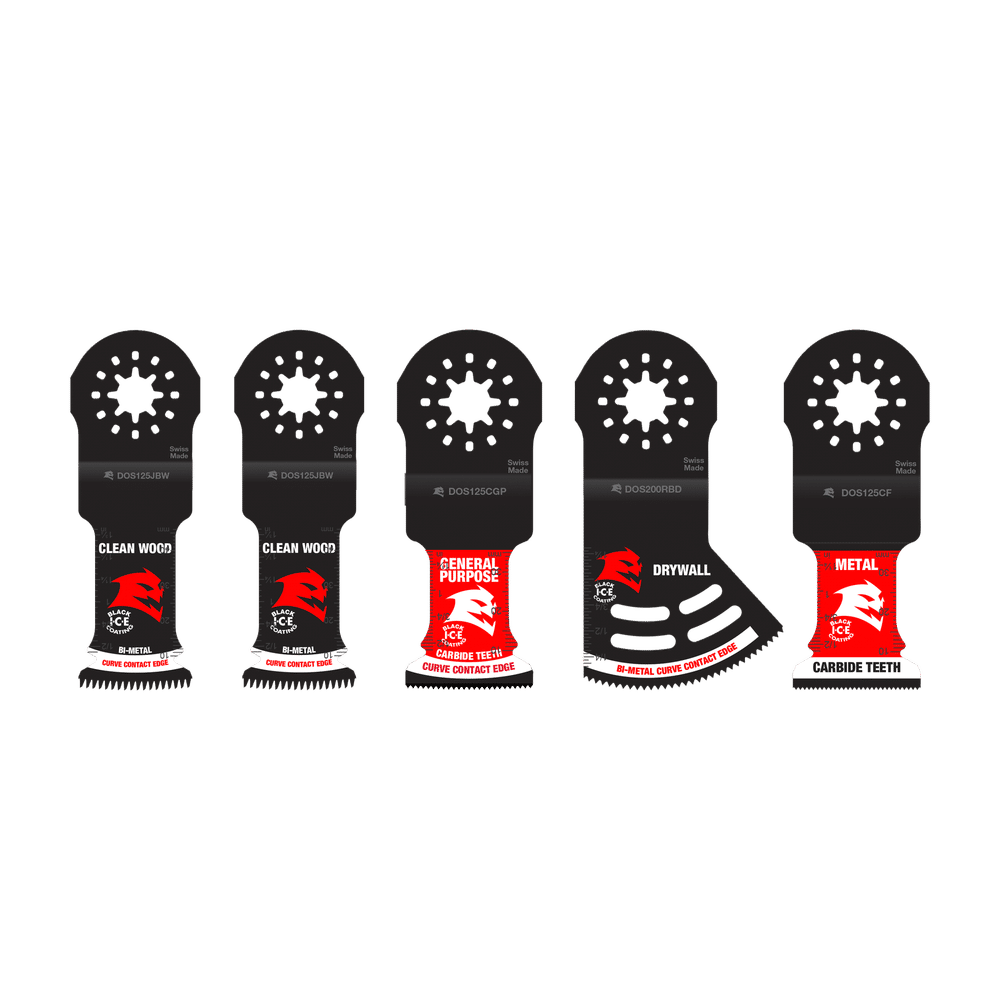 Diablo Tools DOS5S 5 pc Starlock General Purpose Oscillating Blade Set - Edmondson Supply