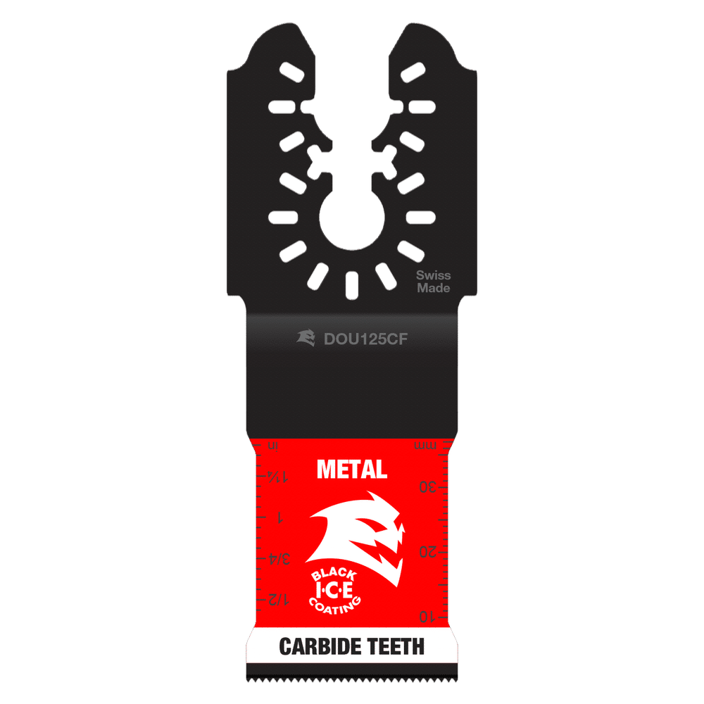 Diablo Tools DOU125CF 1-1/4" AMPED™ Steel Demon™ Universal Fit Carbide Teeth Oscillating Blade for Metal - Edmondson Supply