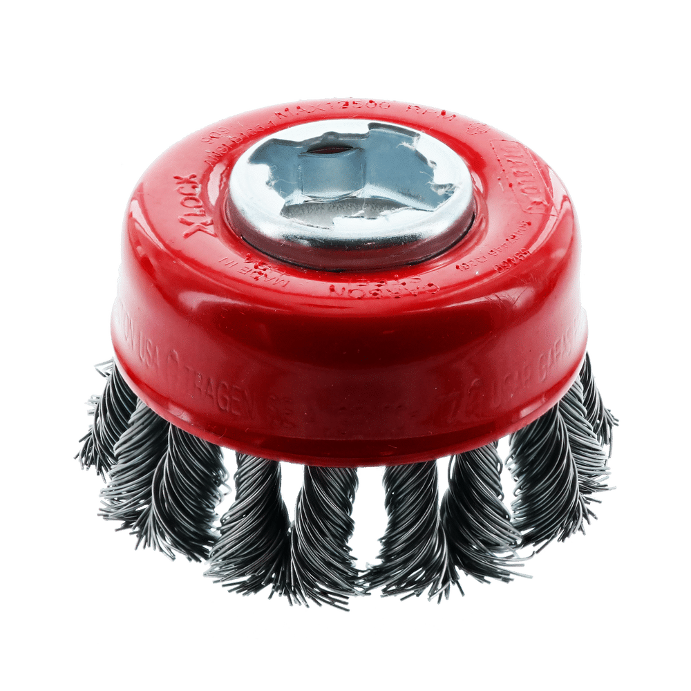 Diablo Tools DPB275XKCC01F 2-3/4 in. X-LOCK Carbon Steel Knot Cup Brush - Edmondson Supply