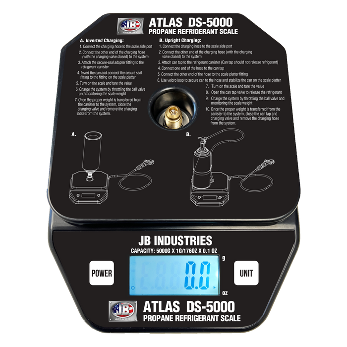 JB Industries DS-5000 ATLAS DS-5000 Propane Scale - Edmondson Supply