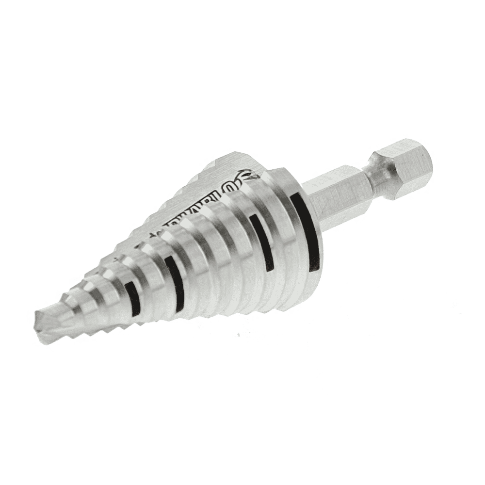 Diablo Tools DSD0875S12 3/8 in. - 7/8 in. Impact Step Drill Bit (12 Steps) - Edmondson Supply