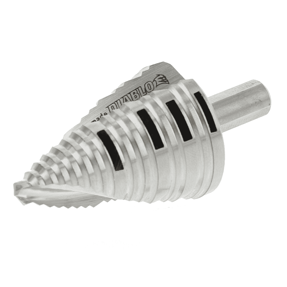 Diablo Tools DSD1375S15 7/8 in. - 1-3/8 in. Step Drill Bit (15 Steps) - Edmondson Supply