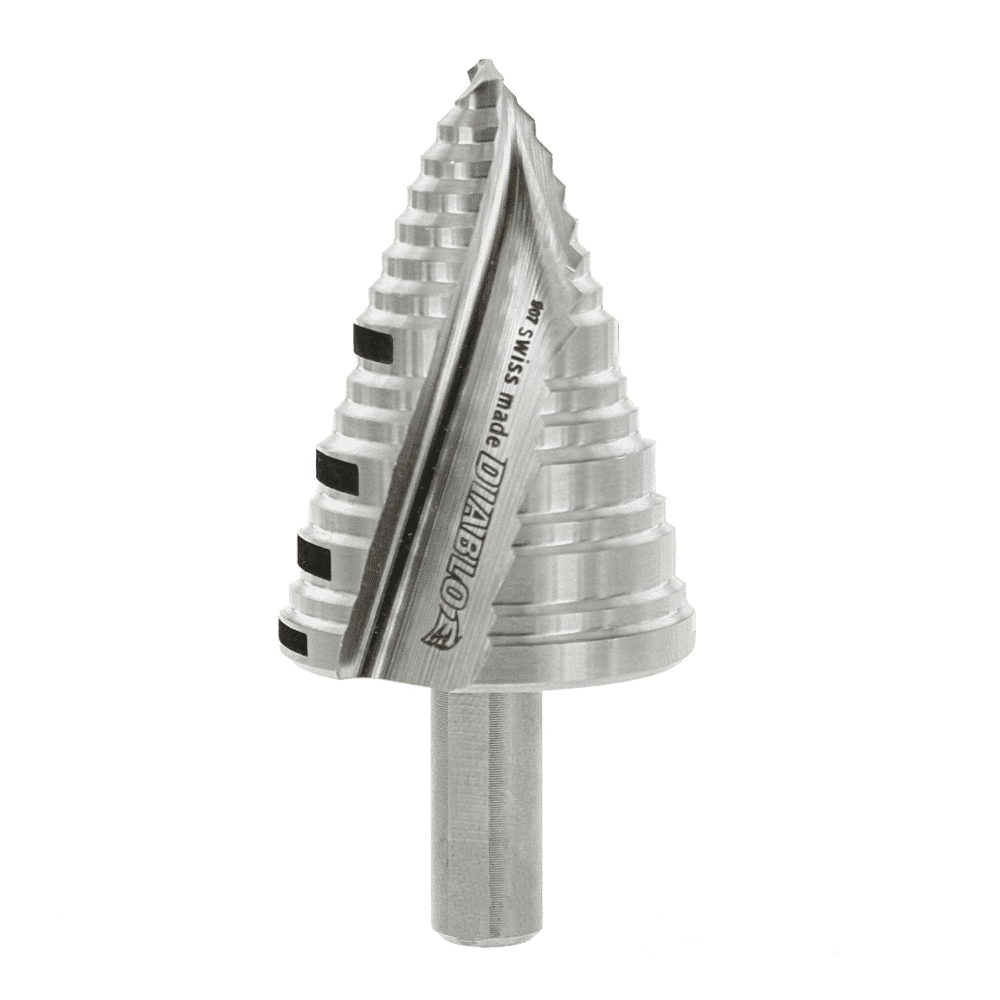 Diablo Tools DSD1375S15 7/8 in. - 1-3/8 in. Step Drill Bit (15 Steps) - Edmondson Supply