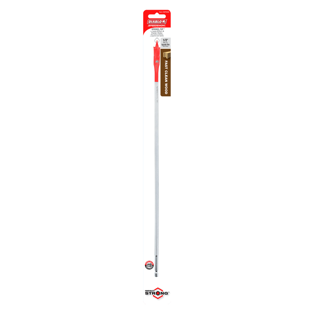 Diablo Tools DSP3020 1/2" x 16" SPEEDemon™ Spade Bit - Edmondson Supply
