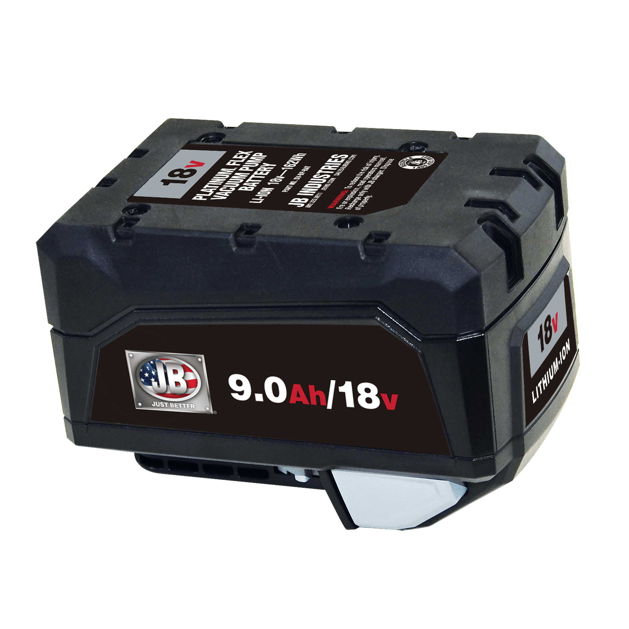 JB Industries DV-85-FLEX PLATINUM FLEX AC/Battery Powered Vacuum Pump 3 CFM - Edmondson Supply